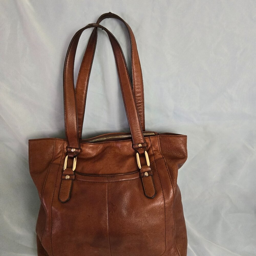 Leather B Makowsky Handbag - Picture 1 of 5